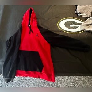 Jordan Red & Black ‘Flight’ Hoodie